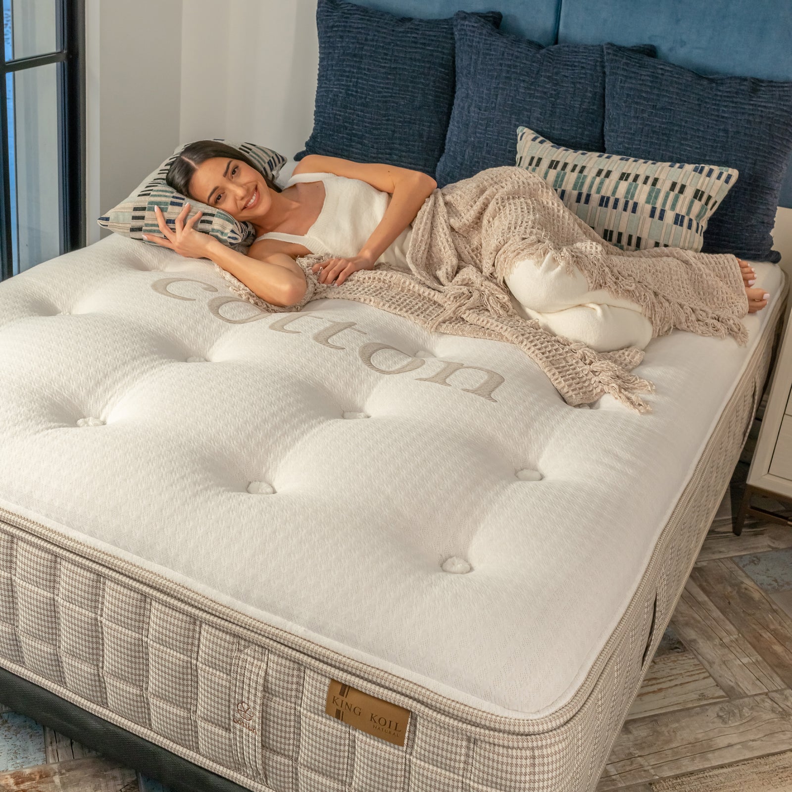 King Koil Natural Terra Medium Euro Top Mattress