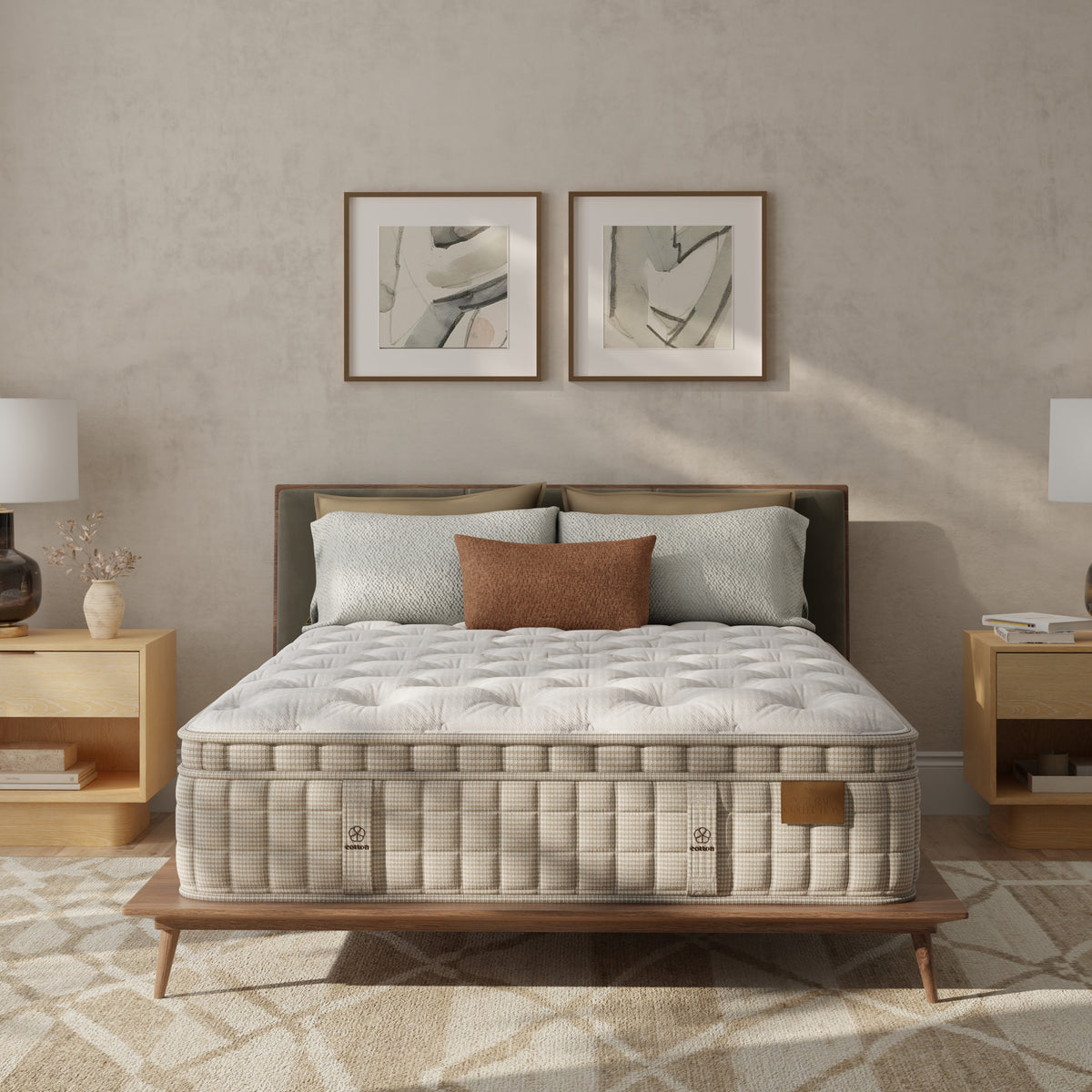 King Koil Natural Terra Firm Euro Top Mattress