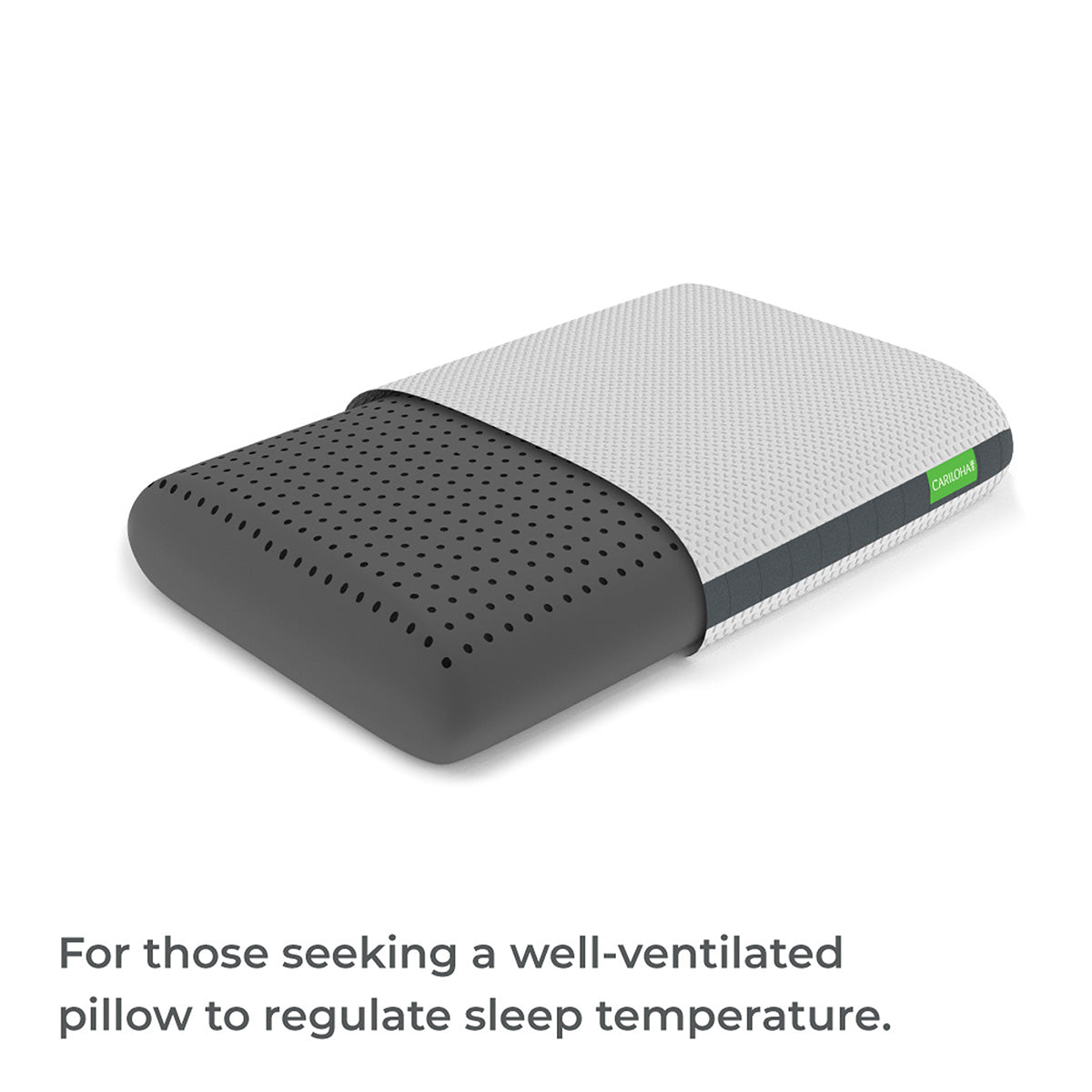 Cariloha Classic Bamboo Memory Foam Pillow