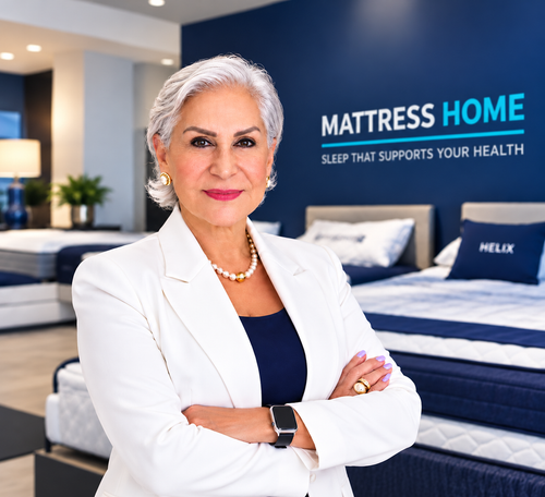 Sleep expert helping customers find the best mattress in Florida